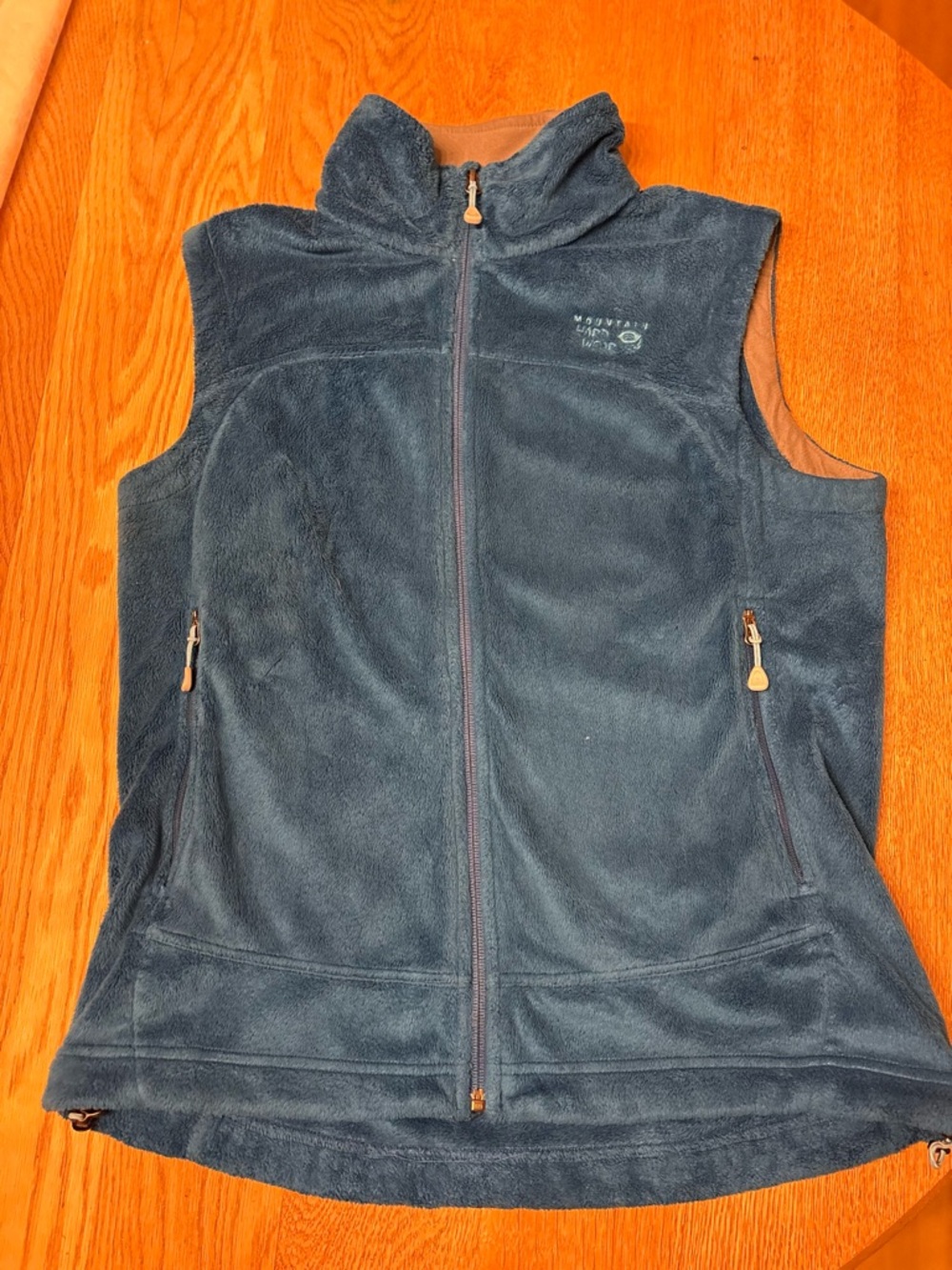 Mountain Hardwear Blue Fleece Vest